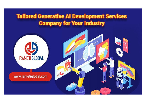 Tailored Generative AI Development Services Company for Your Industry