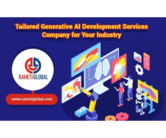 Tailored Generative AI Development Services Company for Your Industry