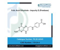 CAS No : 119-24-4| Folic Acid Dihydrate - Impurity D|Pharmaffiliates