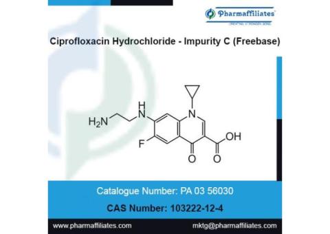 CAS No :103222-12-4 |iprofloxacin Hydrochloride|Pharmaffiliates
