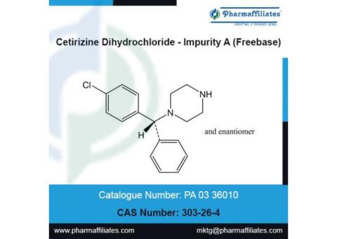 CAS No :  303-26-4| Cetirizine Dihydrochloride|Pharmaffiliates