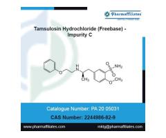 Tamsulosin Hydrochloride (Freebase) - Impurity C | Pharmaffiliates