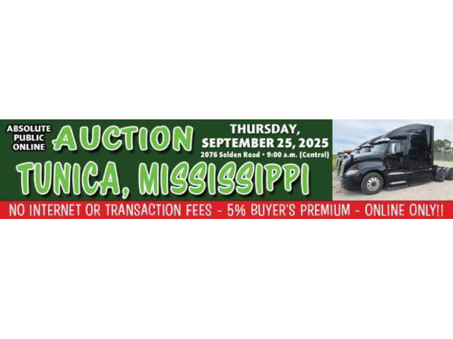 Trailers Auction Tunica MS – September 2025