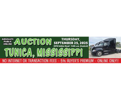 Trailers Auction Tunica MS – September 2025