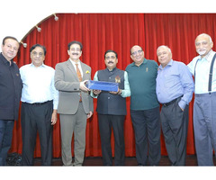 Rotarian Sandeep Marwah Attends Special Screening of Film WAR2