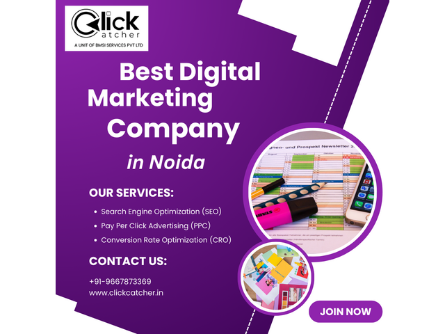 Best Digital Marketing Company in Noida | Click Catcher