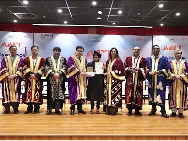 AAFT Celebrates Convocation of Its Historic 125th Batch at AAFT
