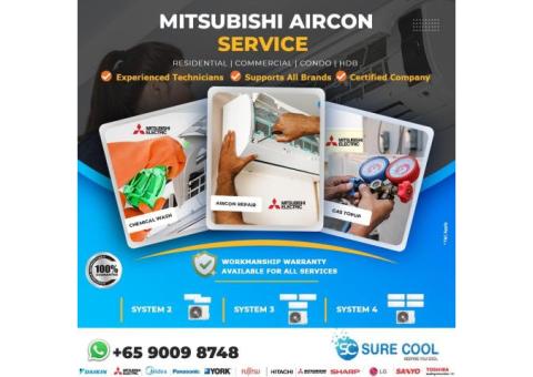 mitsubishi aircon service centre singapore