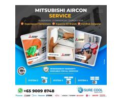 mitsubishi aircon service centre singapore