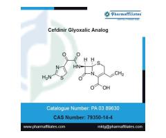 79350-14-4 | Cefdinir Glyoxalic Analog | Pharmaffiliates