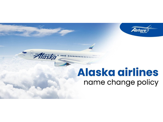 Alaska Airlines Ticket Name Fix – +1-855-869-7071