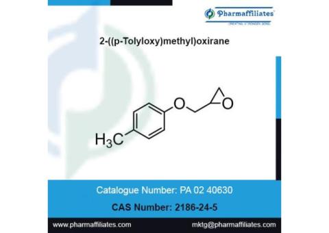 CAS No : 2186-24-5 | 2-((p-Tolyloxy)methyl)oxirane | Pharmaffiliates