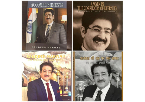 A New World Record for Dr. Sandeep Marwah on Book Release