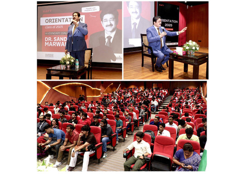 Sandeep Marwah Inspires Students as He Opens New Batch