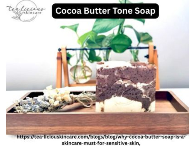 Cocoa Butter Tone Soap for Deep Moisture and Lasting Glow