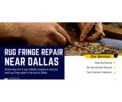 Dallas Rug Fringe Repair: Restore Your Valuable Rugs
