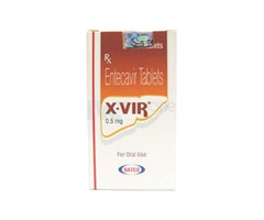 Defeat hepatitis B virus with X-Vir 0.5mg tablet