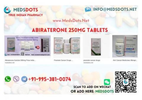 Abiraterone 250mg price Online | Buy Abirapro Tablets