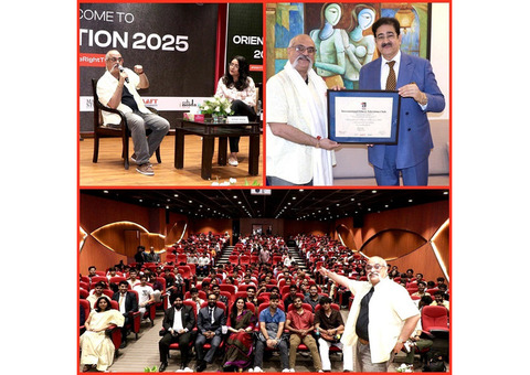 Ranjit Singh Inspires Students at AAFT Degree College Orientation