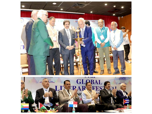 Great Grand Inauguration of 11th Global Literary Festival Noida 2025
