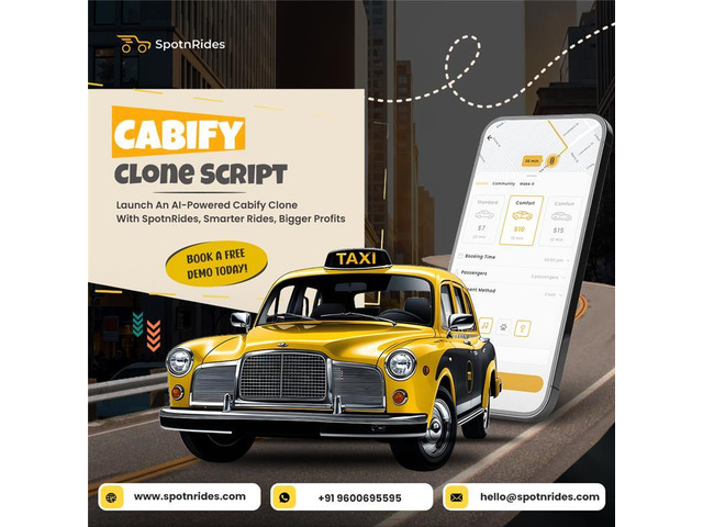 Kickstart Your Ride-Hailing Business with Cabify Clone App!