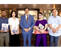 Korean Delegation Visits Marwah Studios under Indo South Korea Film