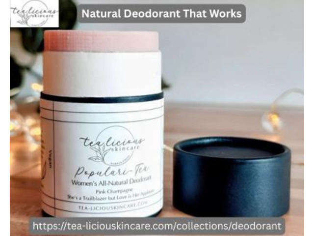 Fresh and Clean with Natural Deodorant That Works Every Day