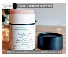 Fresh and Clean with Natural Deodorant That Works Every Day