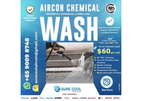 Aircon chemical wash | Aircon chemical wash singapore