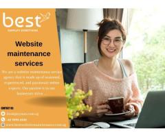 Website maintenance services