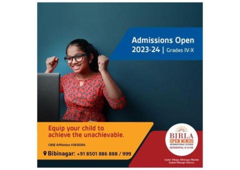 Birla Open Minds Bibinagar - residential schools in Hyderabad
