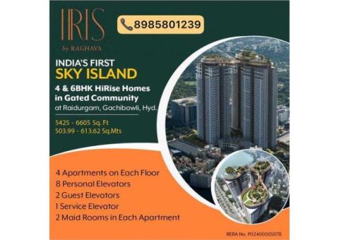IRIS BY Raghava - THE SKY ISLAND at Raidurgam, Gachibowli, Hyderabad
