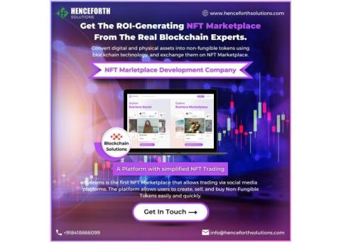 Best NFT Marketplace Development Company | Henceforth Solutions