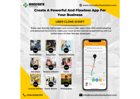 White-Label Uber Clone App Development Company | Henceforth Solutions
