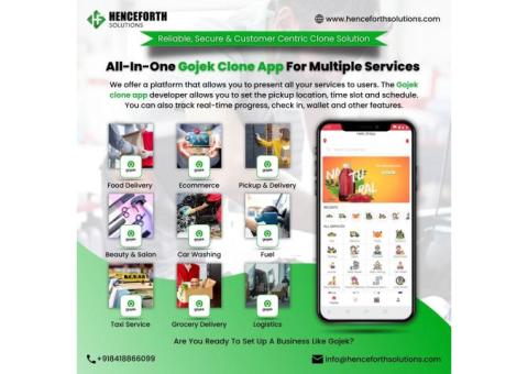 Best Gojek Clone App Development Company | Henceforth Solutions
