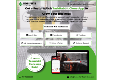 Feature-Rich TaskRabbit Clone App Development Company