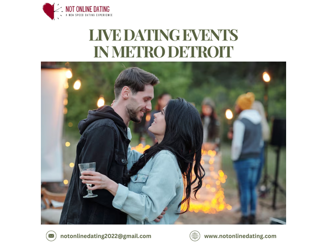 Live Dating Events in Metro Detroit – Meet Singles Near You
