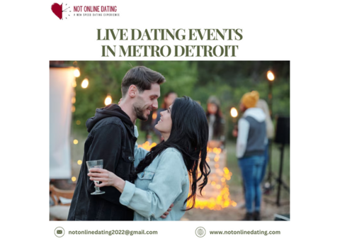 Live Dating Events in Metro Detroit – Meet Singles Near You