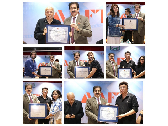 Curtain Raiser of 11th Global Literary Festival Noida with Team