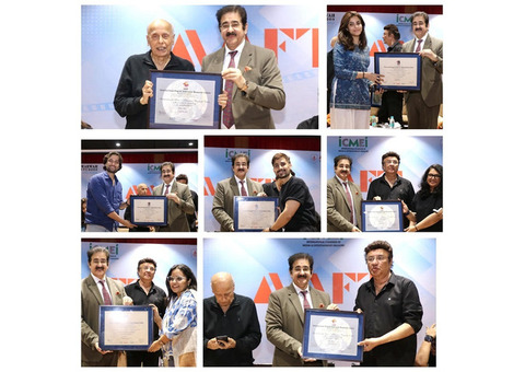 Curtain Raiser of 11th Global Literary Festival Noida with Team