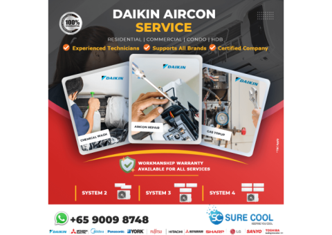 Daikin Aircon Service Singapore | Daikin Aircon Service