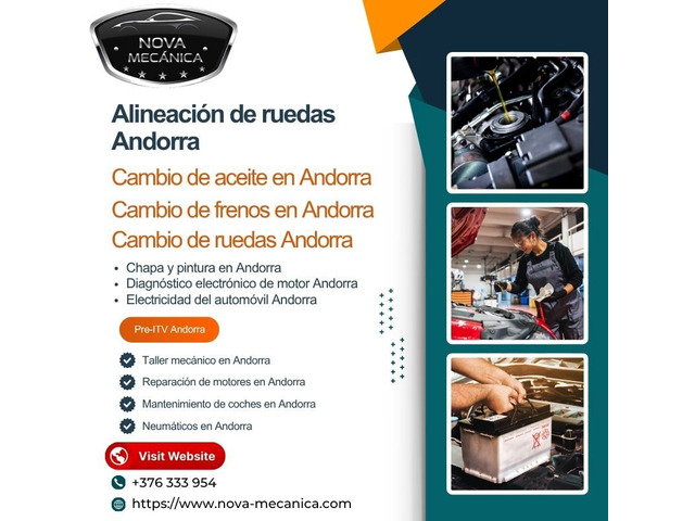 Servicio de Chapa y Pintura en Andorra