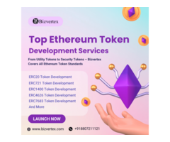 Your Go-To Partner for ERC-20, ERC-721, Token Development