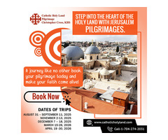 Catholic Pilgrimage Tours – Walk in Faith, Travel with Purpose