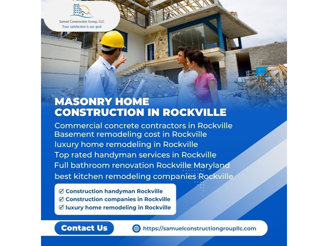 Top-Rated Residential Concrete Contractor in Rockville, MD