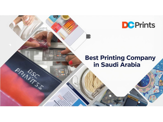 Best Printing Company in Saudi Arabia – DC Prints KSA