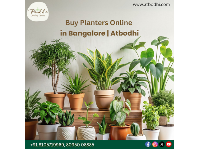 Premium Landscaping Planters in Bangalore – Atbodhi