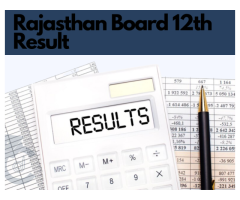 Rajasthan Board 12th Result