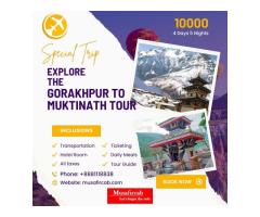 Gorakhpur to Muktinath Tour Package