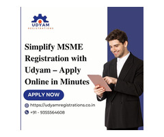 Simplify MSME Registration with Udyam – Apply Online in Minutes